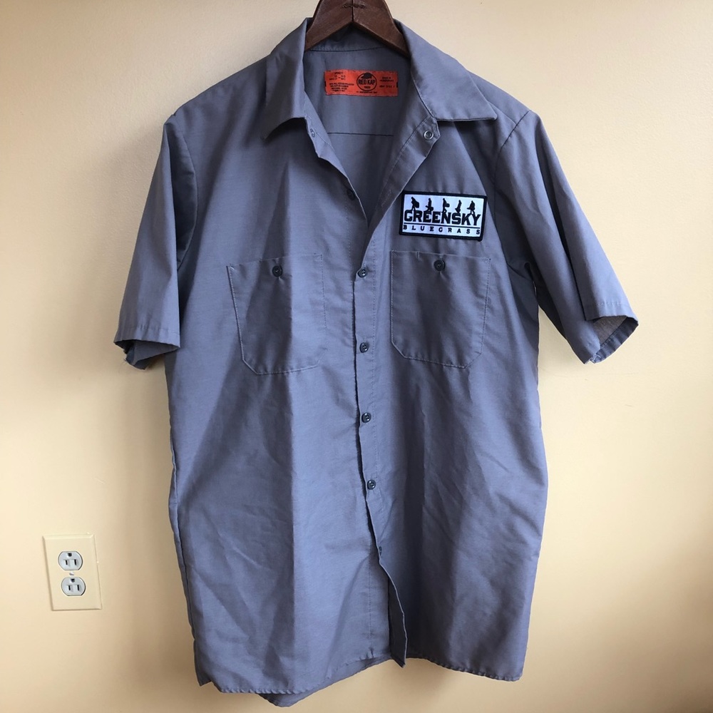 Greensky Bluegrass Patch Collar Button Down Shirt